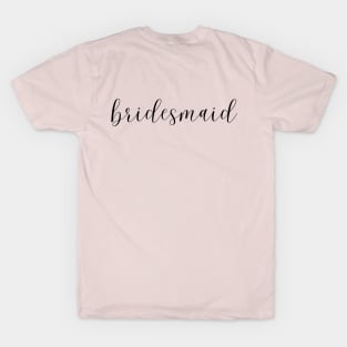 Bridesmaid Design - Bridal Party Squad T-Shirt